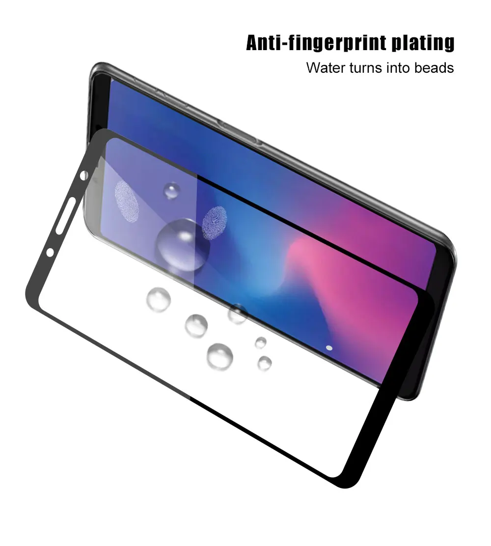 Стекло для samsung Galaxy A9 закаленное стекло полное покрытие протектор экрана для samsung Galaxy A9 защитное стекло