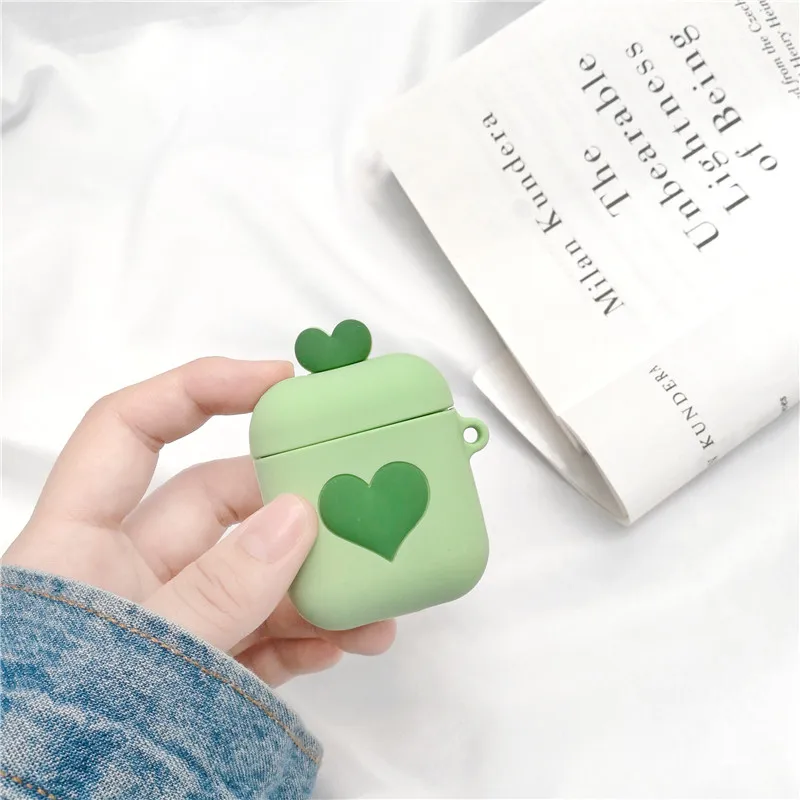 Милый мультяшный силиконовый Bluetooth беспроводной чехол для наушников Fo AirPods чехол Защитная крышка аксессуары для Air Pods зарядная коробка