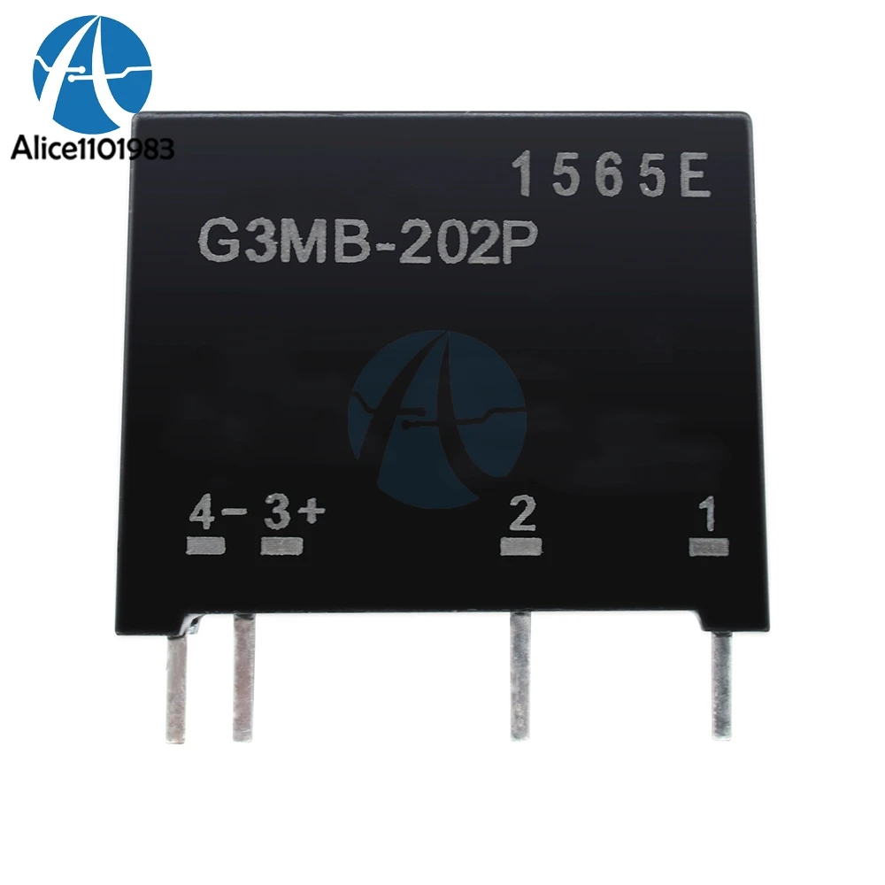 5V 12V 24V G3MB 202P релейный модуль DC AC PCB SSR твердотельный для Arduino|Интегральные схемы| |