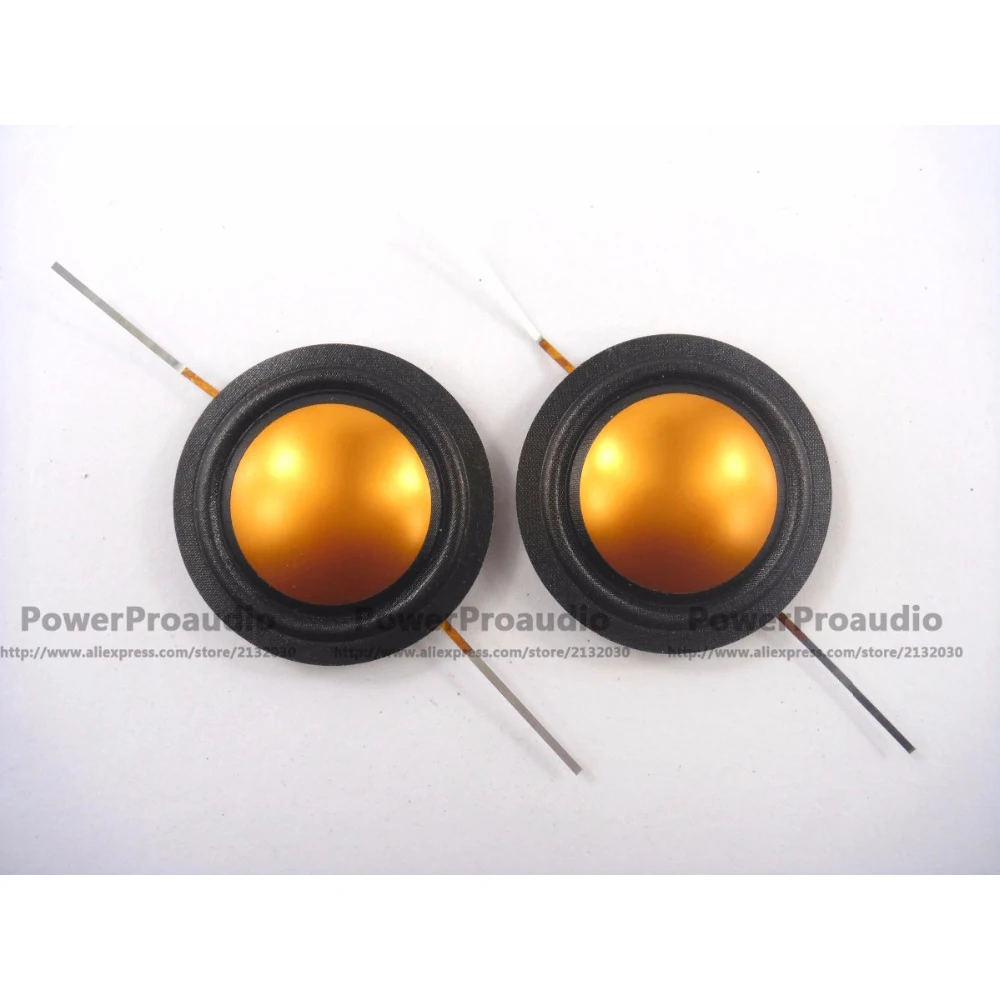 2PCS 25.4mm 25.5mm (1") silk+Titanium diaphragm dome Tweeters voice coil menbrance 8ohm