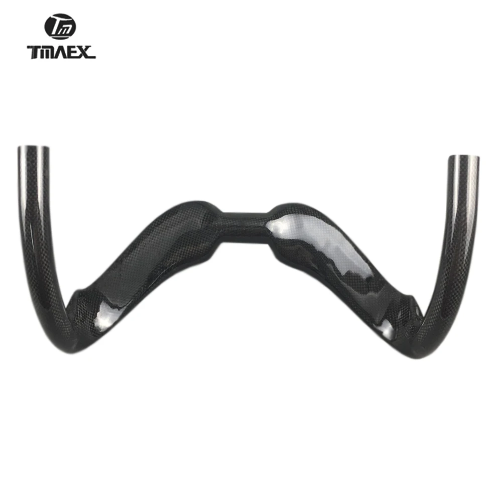 Новый тип Бент-бар трек-бар CarbonHandlebar Drop Bar 3k Глянцевая/матовая отделка 31 8 мм * 370/385