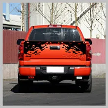 Автомобильная дверь боковая юбка Наклейка для Toyota Tundra Горный Спорт полосы пикап багажник тело Декор виниловые переводные наклейки внешние аксессуары