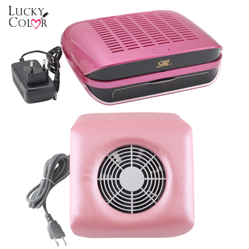 68/30 Вт пылеуловитель для ногтей пылесборник вентилятор вакуумный УФ гель