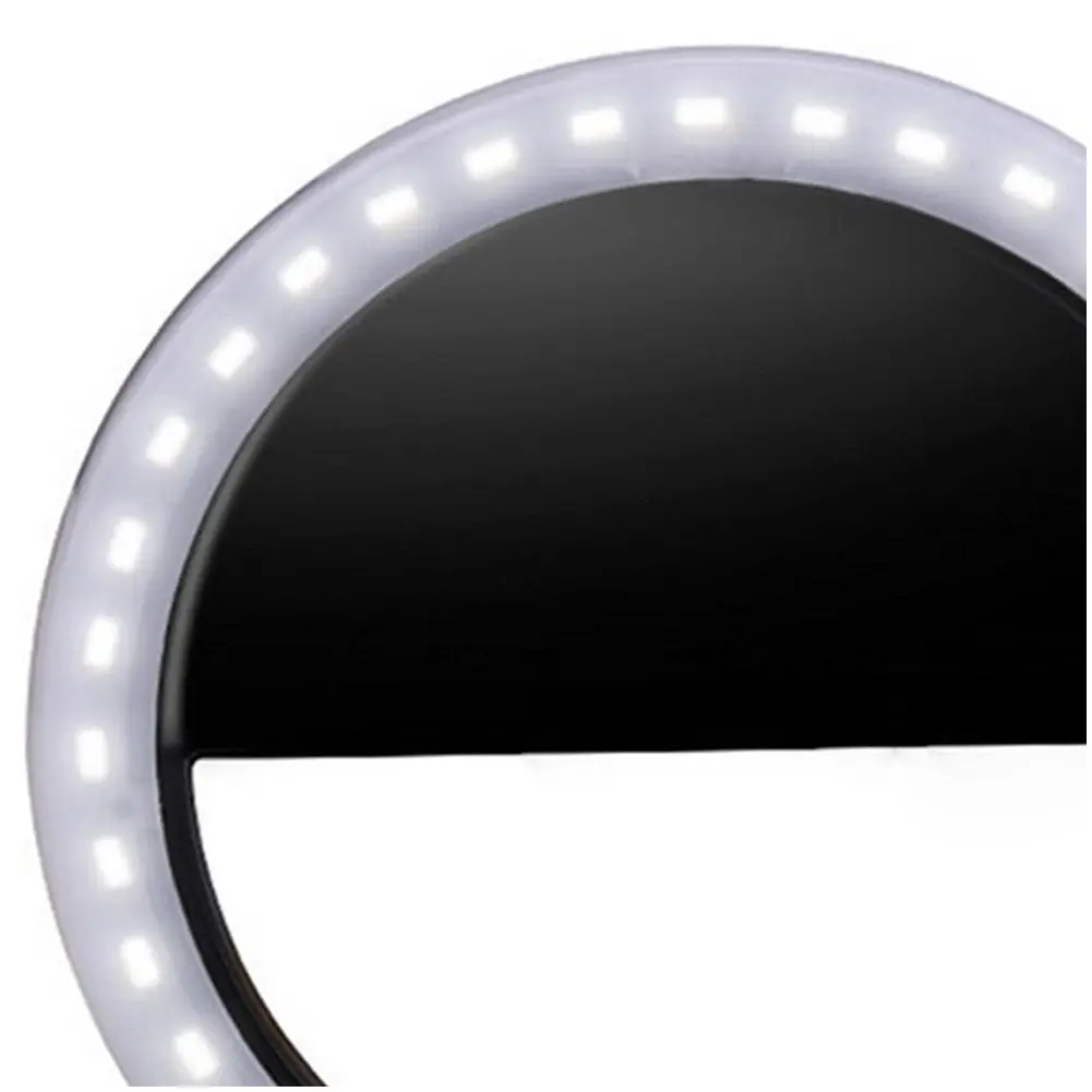 AAAE Топ селфи заполняющий свет портативная светодиодная вспышка кольцо камера