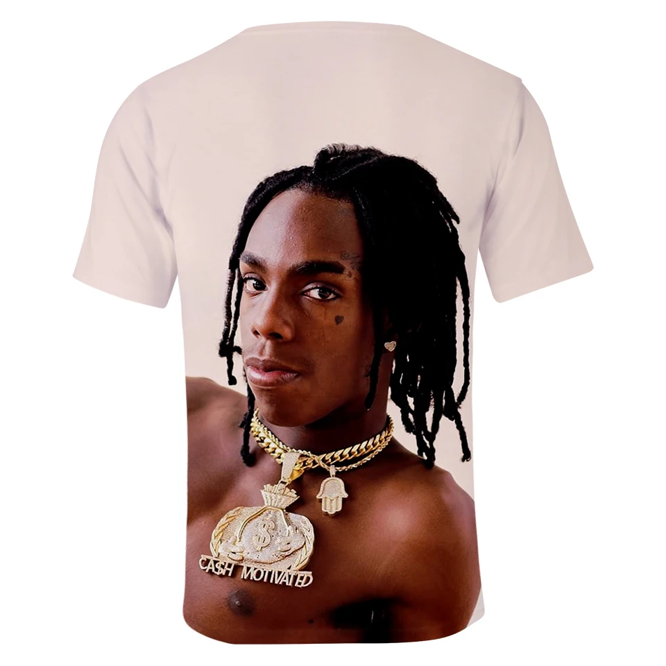 Лето г. YNW MELLY Мужская 3D футболка/для женщин Мода Harajuku Хип Хоп Уличная YNW MELLY 3D короткий рукав для мужчин футболка