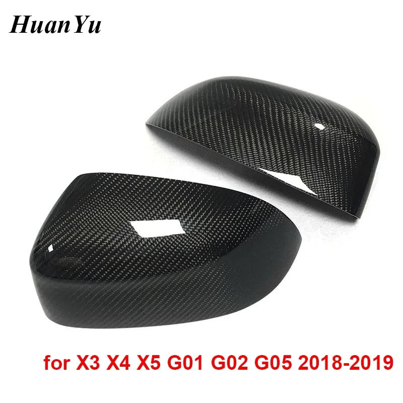Сменные колпачки для зеркала из углеродного волокна G01 BMW X3 X4 X5 G02 G05 боковых дверей