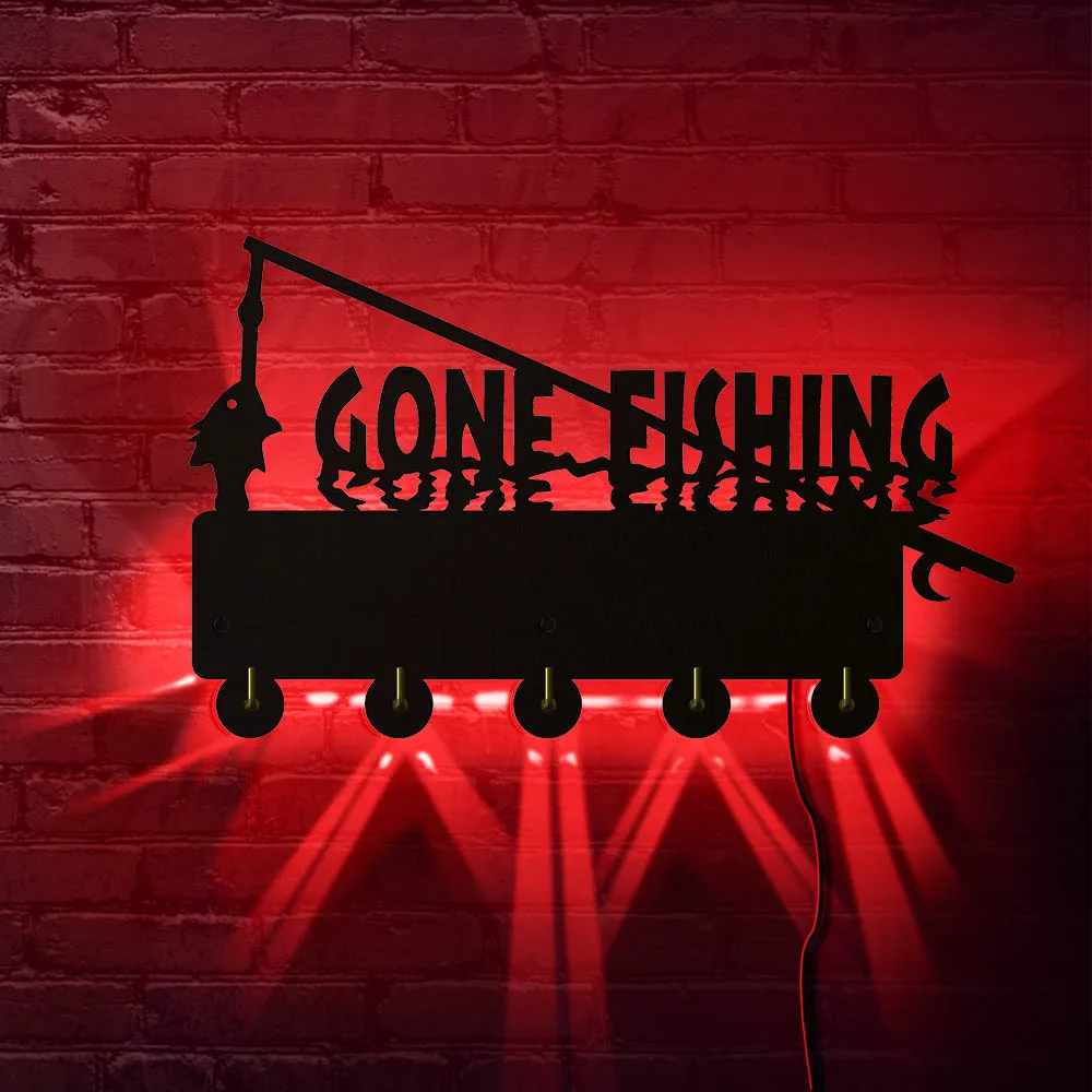 Персонализированные настенные крюк Держатель ключей крючки держатель ушел на