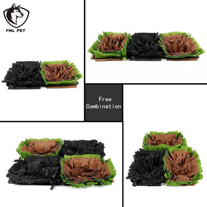 FML домашнее животное нюхательный коврик Nosework одеяло собачий запах тренировочные