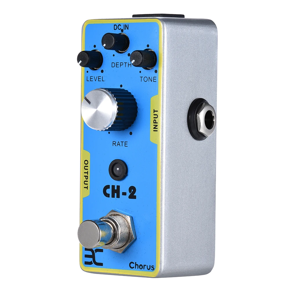 

ENO EX CH-2 Chorus Guitar Pedal Electric Guitar Effect Pedal Full Metal Shell True Bypass Guitar Parts & Accessories