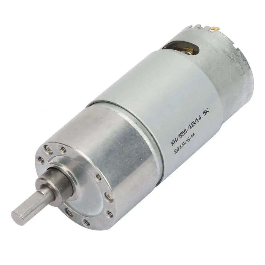 12V мотор редуктор постоянного тока для снижения скорости двигателя Большой
