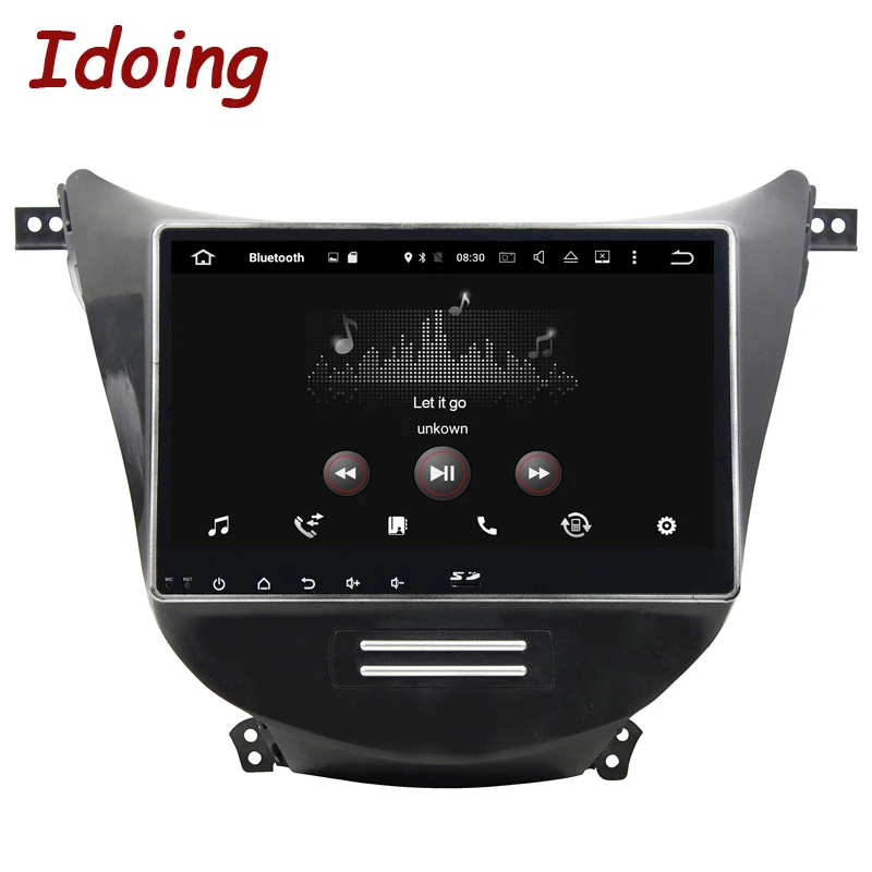 Idoing 10.1&quot2Din Car Autoradio GPS Multimedia Player Android 6.0 For Hyundai Elantra Steering-Wheel 8Core 2G+32G WiFi Fast Boot |