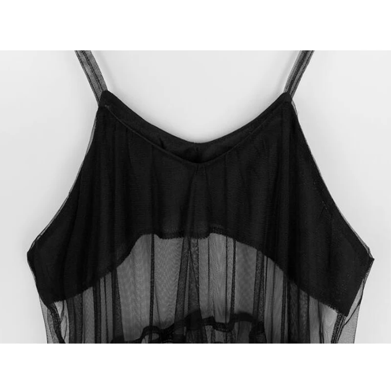 Rihschpiece 2017 макси летнее платье женские сарафан больших размеров Туника длинное Mesh