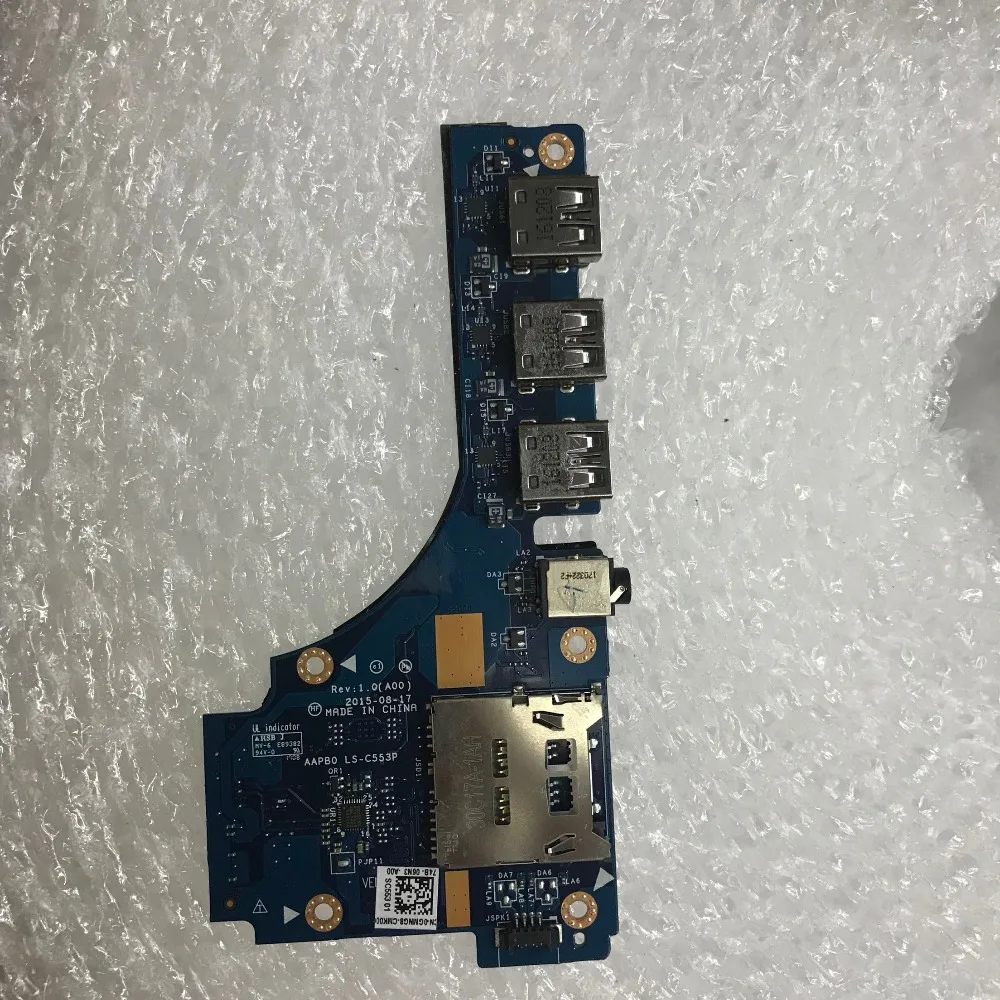 

Оригинал для DELL 7510 правая сторона USB аудио SD-плата GMNG8 LS-C553P
