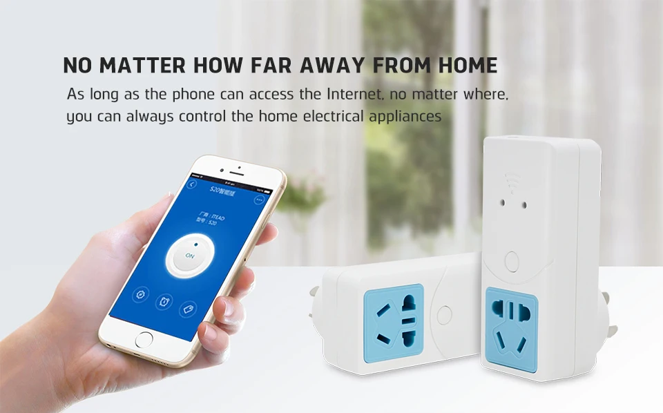 ITEAD Sonoff S22 Wifi Беспроводная розетка для датчика температуры и влажности беспроводной пульт дистанционного управления таймером штекер через приложение для телефона