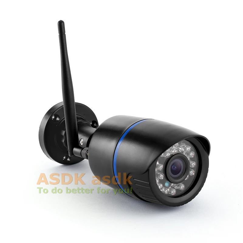 H.265 wifi 1920x1080 P 2.0MP уличная ip-камера 24LED ночного видения Водонепроницаемая камера видеонаблюдения ONVIF w/SD слот для карт