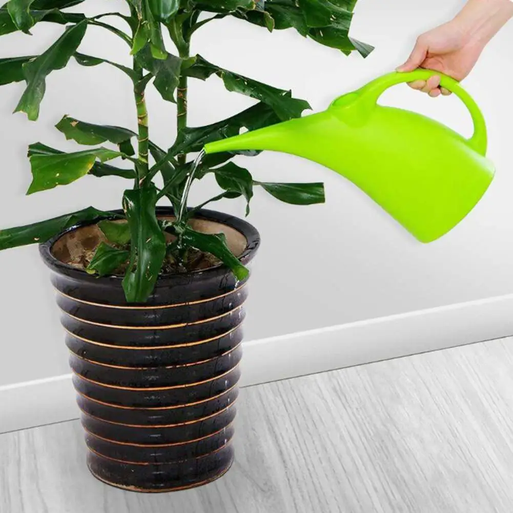 3л длинный Горшочек для полива рта Зеленый горшок растений садовый инструмент