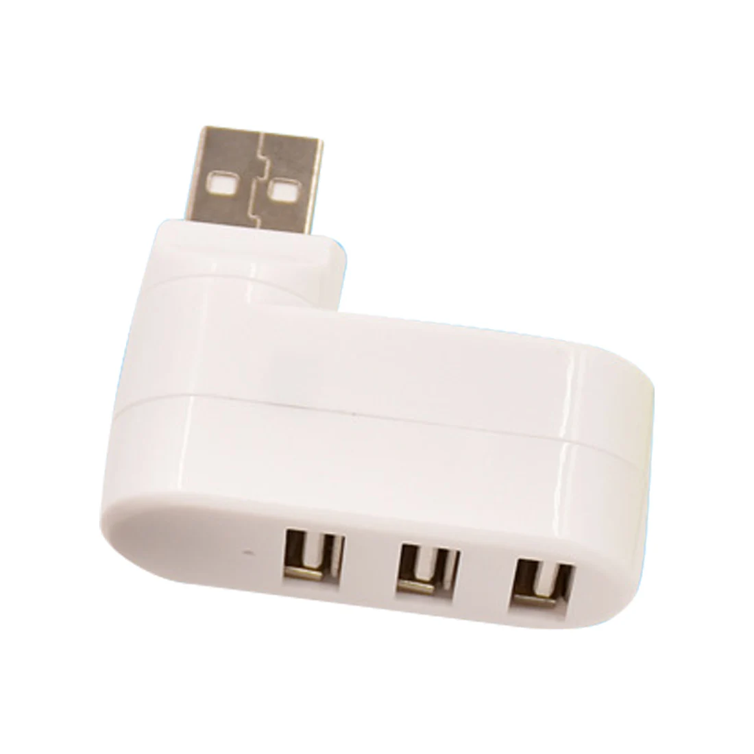 Вращающийся высокоскоростной usb-хаб с 3 портами 2,0 USB разветвитель адаптер для ноутбуков/планшетных ПК периферийных устройств