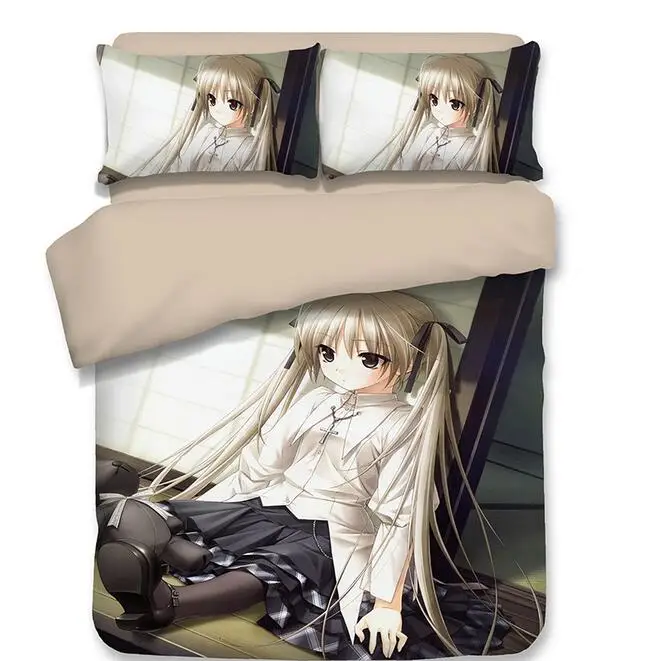 8 Сексуальный Взрослый Аниме Kasugano Sora японский персонаж пододеяльник Твин Полный Королева супер король один двойной размер постельные принадлежности Indoorsman - Цвет: 8