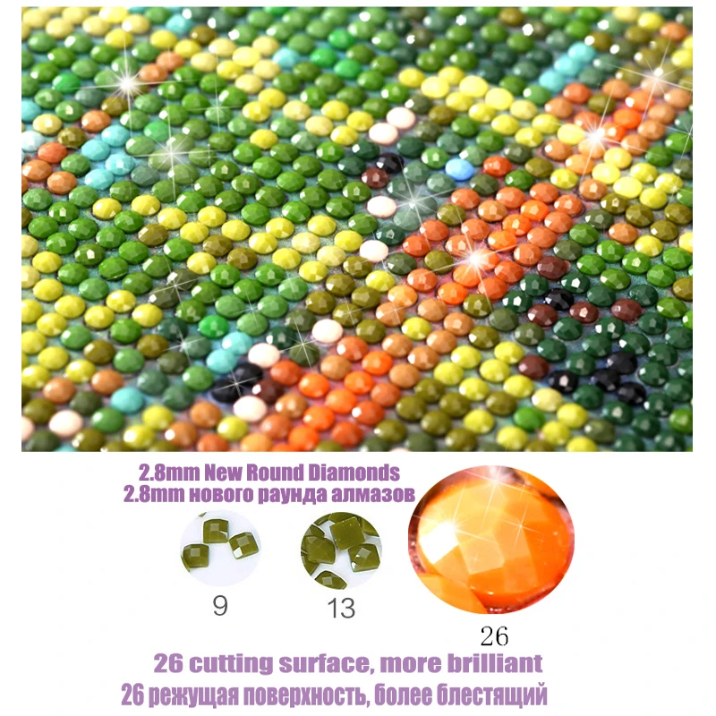 5D Сделай Сам Полный алмаз для алмазной вышивки живопись наборы крестиком