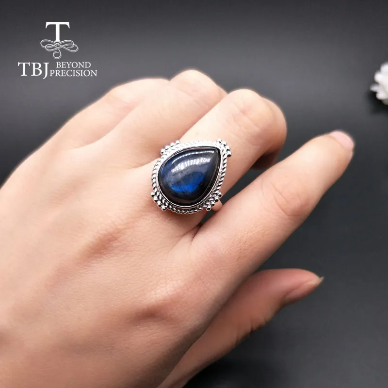 Женское ювелирное изделие TBJ украшение с драгоценными камнями в оправе из