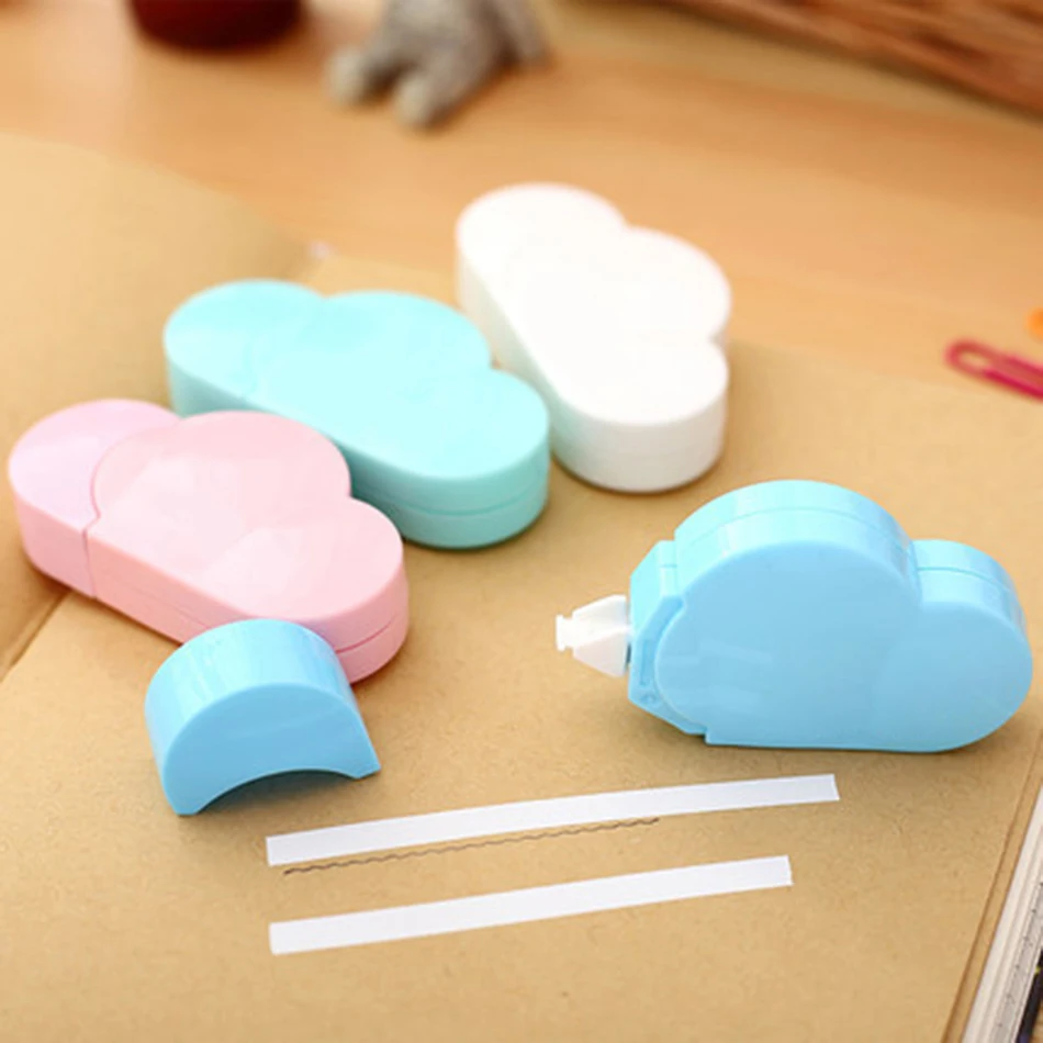 1 шт. школьные канцелярские принадлежности 5 м милые Kawaii облако мини маленькая Корректирующая лента корейские Сладкие Канцелярские принадлежности новинка офис дети
