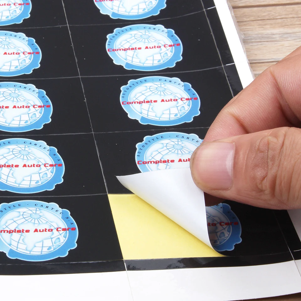 Персонализированные наклейки художественные или прозрачные из ПВХ канцелярские