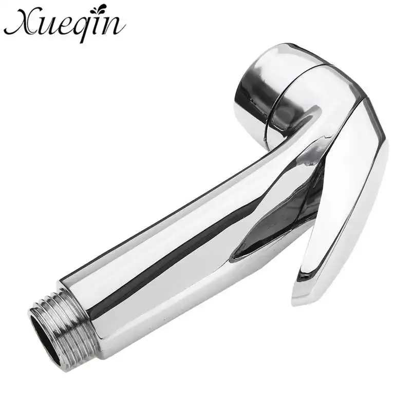 Ручной душ Xueqin хромированный распылитель из АБС пластика для унитаза биде