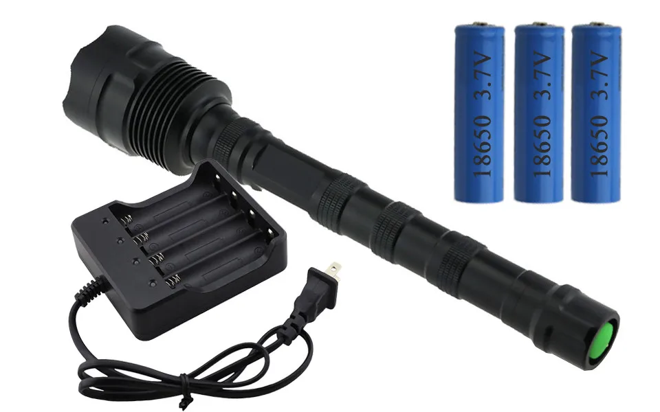 6 светодиодов высокой мощности Фонарь большой дальности cree xml T6 фонарь фонарик 18650 перезаряжаемый водонепроницаемый фонарь zaklamp светодиодный фонарь прожектор