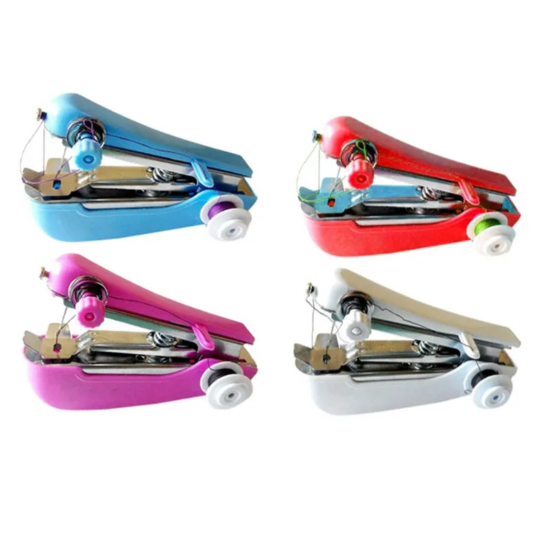 Многофункциональная Бытовая мини ручная швейная машина миниатюрная портативная