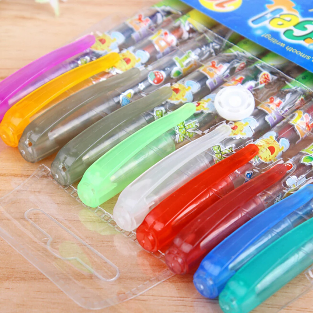 10 шт. блестящие гелевые ручки набор гелевых ручек металлические хороший подарок