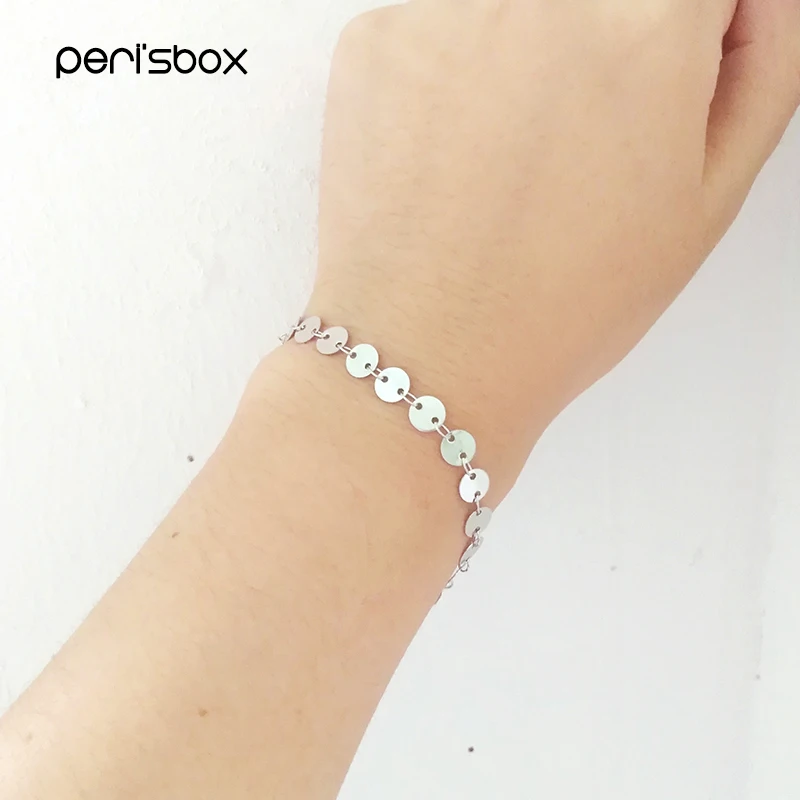 Peri'sBox минималистичное Золотое серебряное покрытие маленькая искусственная