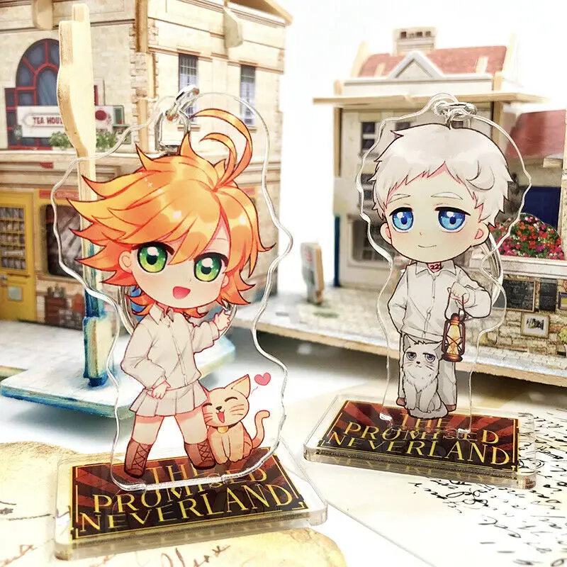 Новинка Аниме Yakusoku no Neverland обещанная Невеста Эмма Норман Рэй брелок стоячие