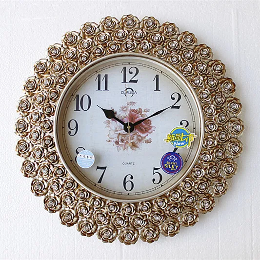 Ремесла искусства украшения дома большой европейский роскошный дом часы круглые