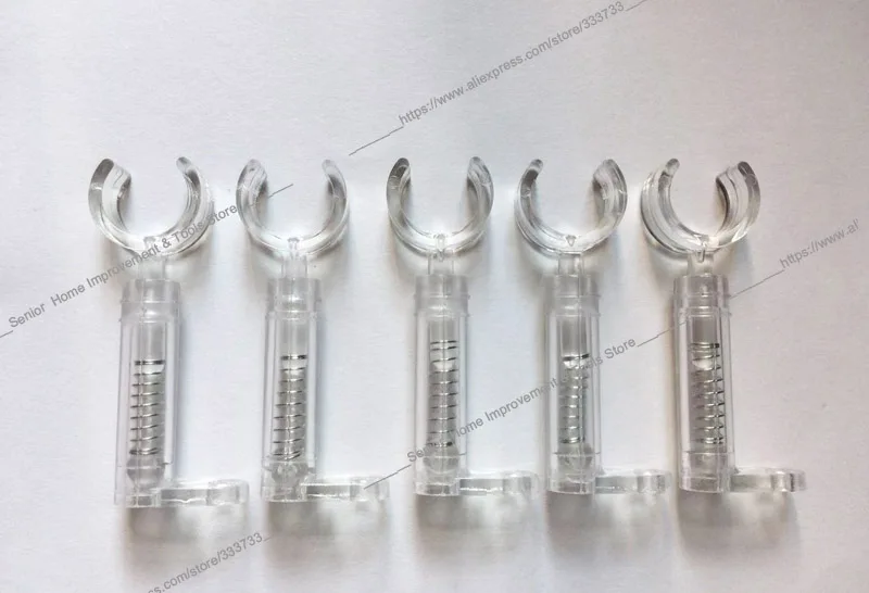 Прозрачная Опора неонового света 100 шт./лот пластиковая подставка знака высота 25