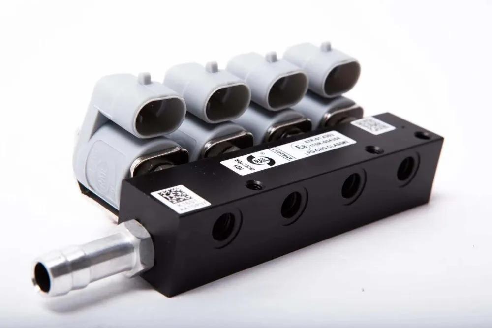 2ohm 12DC CNG LPG впрыск рельс высокоскоростной общий впрыск рельс Газовый инжектор и аксессуары