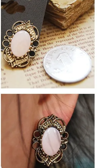 Ne410 Горячая новинка 2016 модные серьги с розами Западные Роскошные Винтажные со