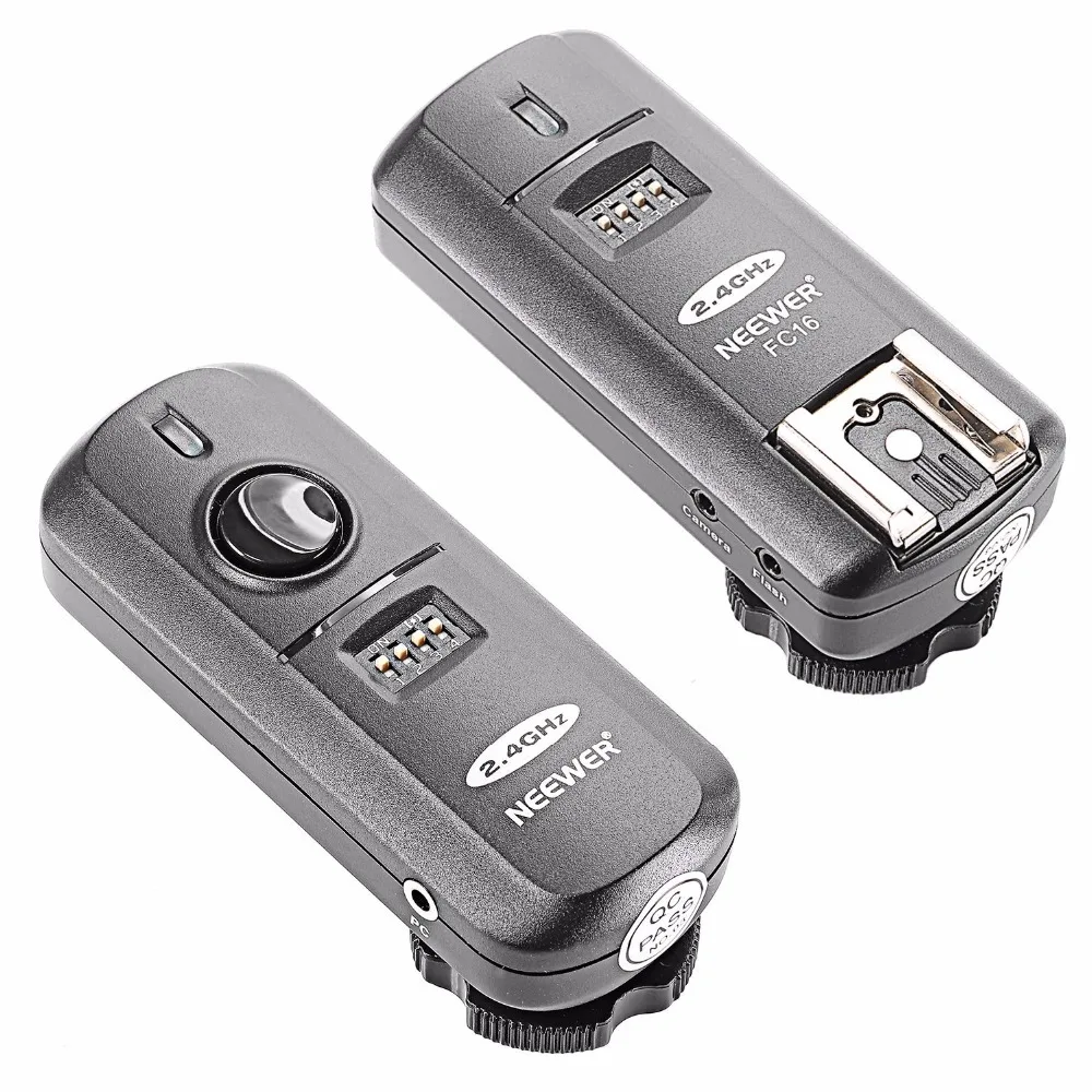 Neewer FC-16 многоканальный 2 4 ГГц 3 в 1 беспроводной Flash/Studio Flash Trigger с дистанционным