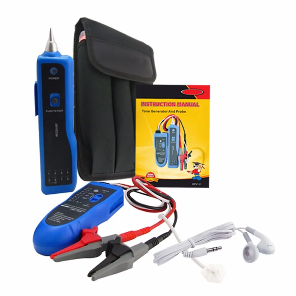 Провод трекер телефон LAN кабель RJ45 RJ11 открытый короткого замыкания тестирование