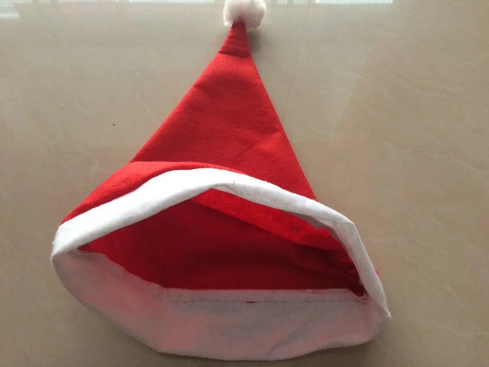 New Year Adult And Children Christmas Hat Caps Santa Claus Father Xmas Cap Christmas Decoration Gift High Quality Kids Gift