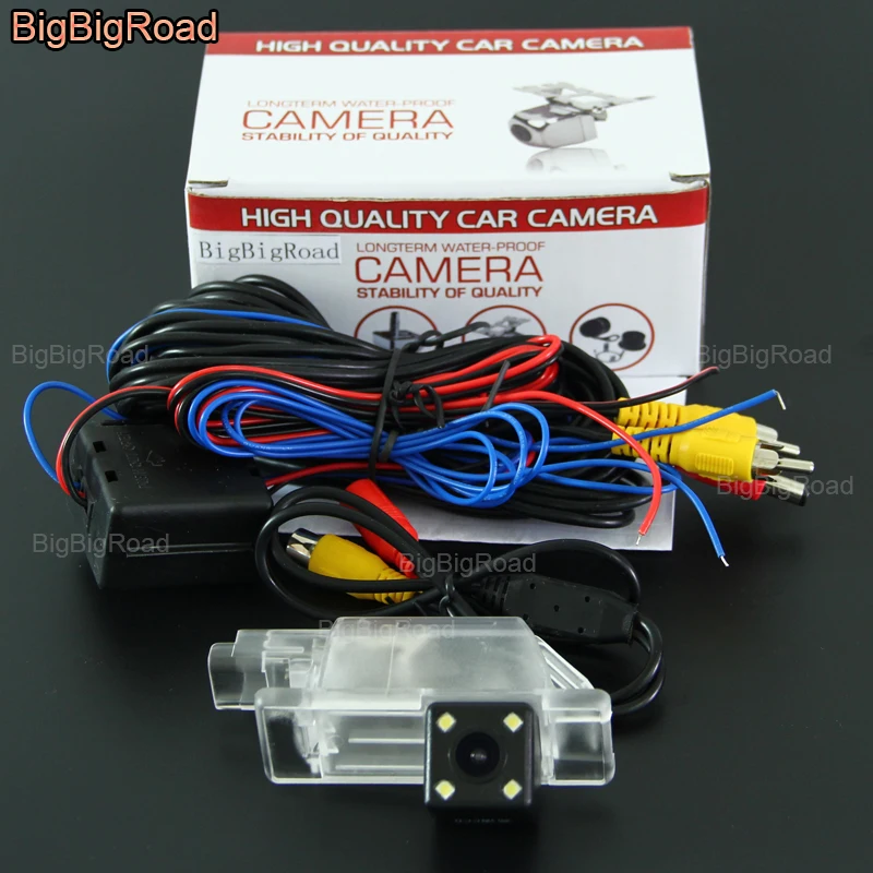 Камера заднего вида BigBigRoad для Peugeot 301 308 408 C5 / Citroen C4 MG3 MG5|reverse backup camera|car rear view reversecar