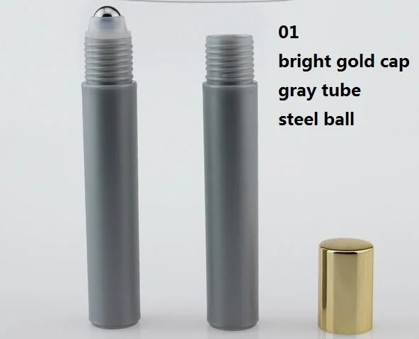 50 шт 15 мл пластиковый рулон на бутылке/стальной шарик образец флакон для духов