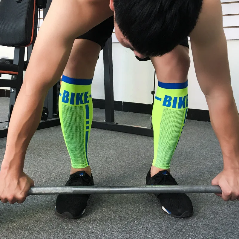 1 шт. уличные спортивные эластичные Нескользящие компрессионные гетры с рукавом