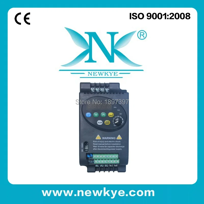 

Newkye 380V 0.75kw экономичный инвертор частоты для автоматической машины по низкой цене