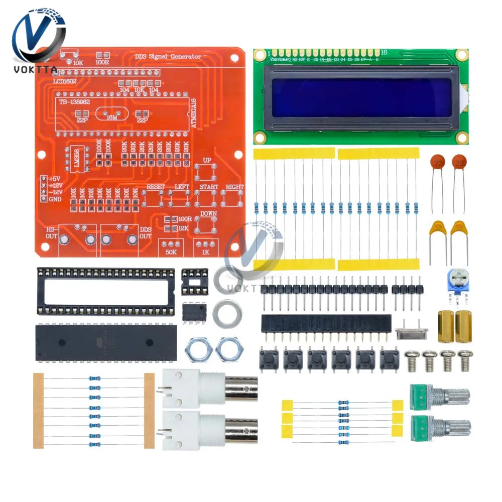 Генератор сигналов DDS DIY Kit генератор с прямоугольной волной|Генераторы сигнала| |