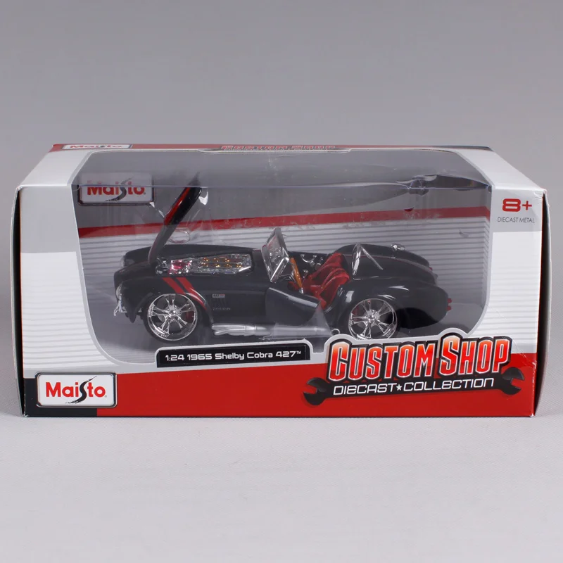 Maisto 1:24 Ford 1965 Shelby Cobra 427 литая модель автомобиля игрушечная новая в коробке