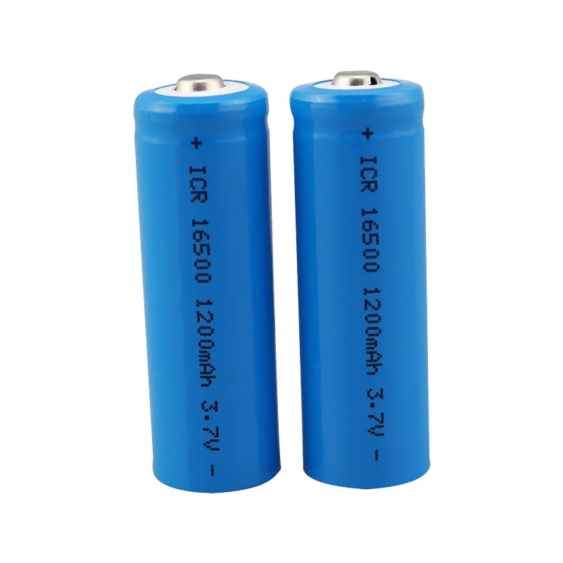 2018 высокое качество 16500 батарея 1200mah 3 7 V литий ионная аккумуляторная с кнопкой Топ