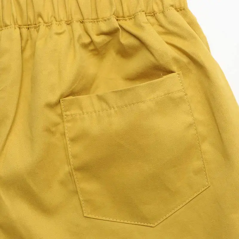 Женские летние бриджи с широкими штанинами однотонные свободные брюки средней