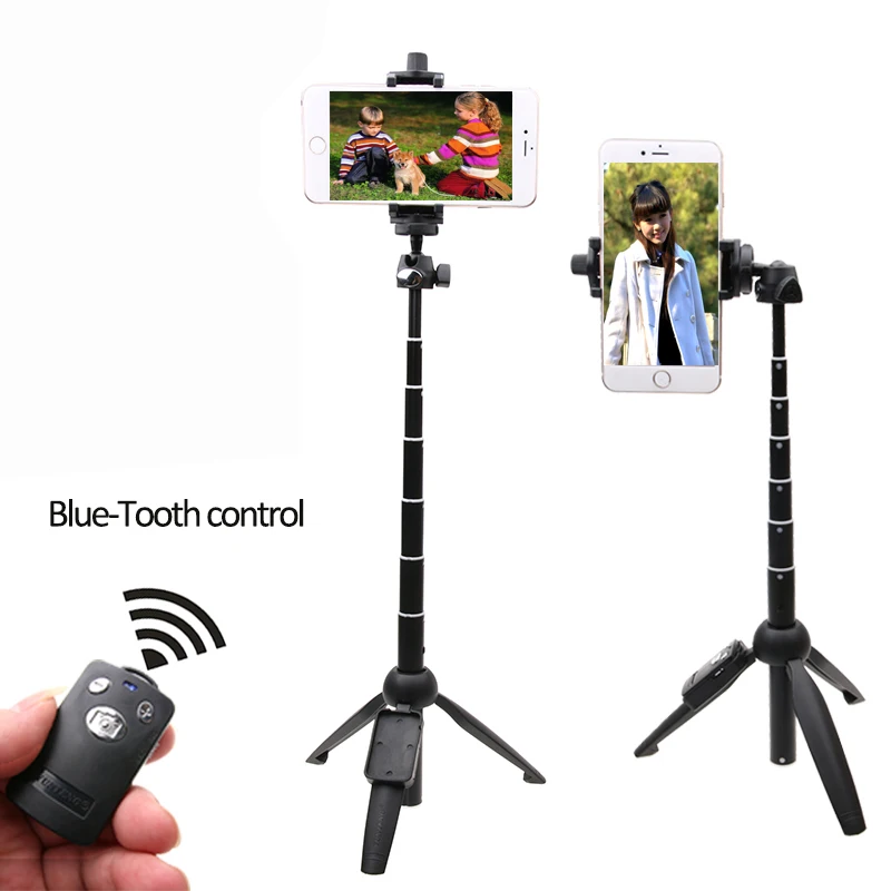Селфи палка штатив Стенд 4 в 1 Выдвижной Монопод Bluetooth пульт дистанционного