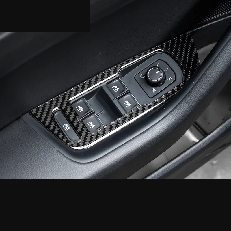 Мягкая панель управления lsrtw2017 из углеродного волокна для volkswagen passat B8 2016 2017 2018 2019