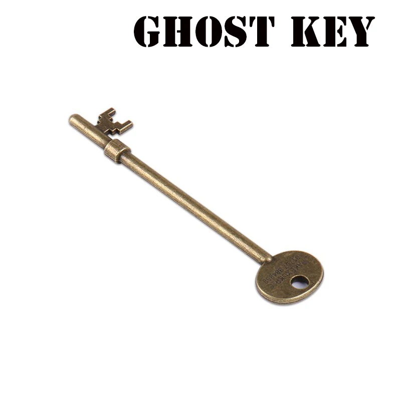 

Ghost Key (Haunted Key) Magic Tricks Magia Skeleton Key Magician Close Up Illusions Gimmick Props Moving Appearing Mentalism Fun